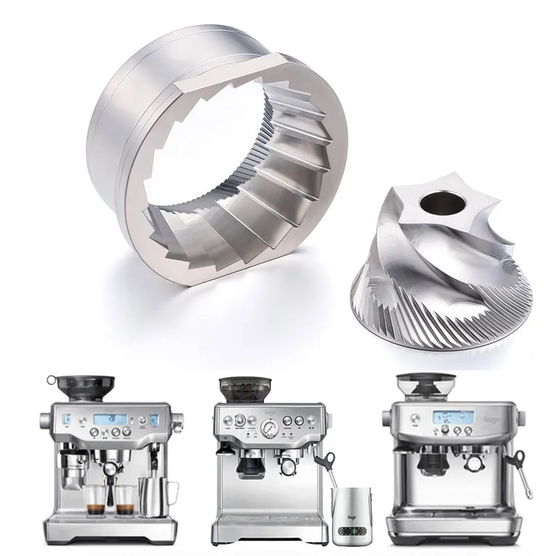 Breville Espresso Barista Express - 5-лезвийные конические верхние и нижние жернова