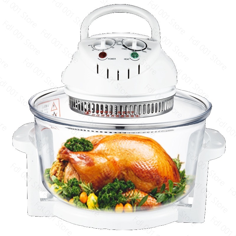 Air Fryer Accessories - Стеклянная аэрофритюрница с инфракрасным излучением, большая