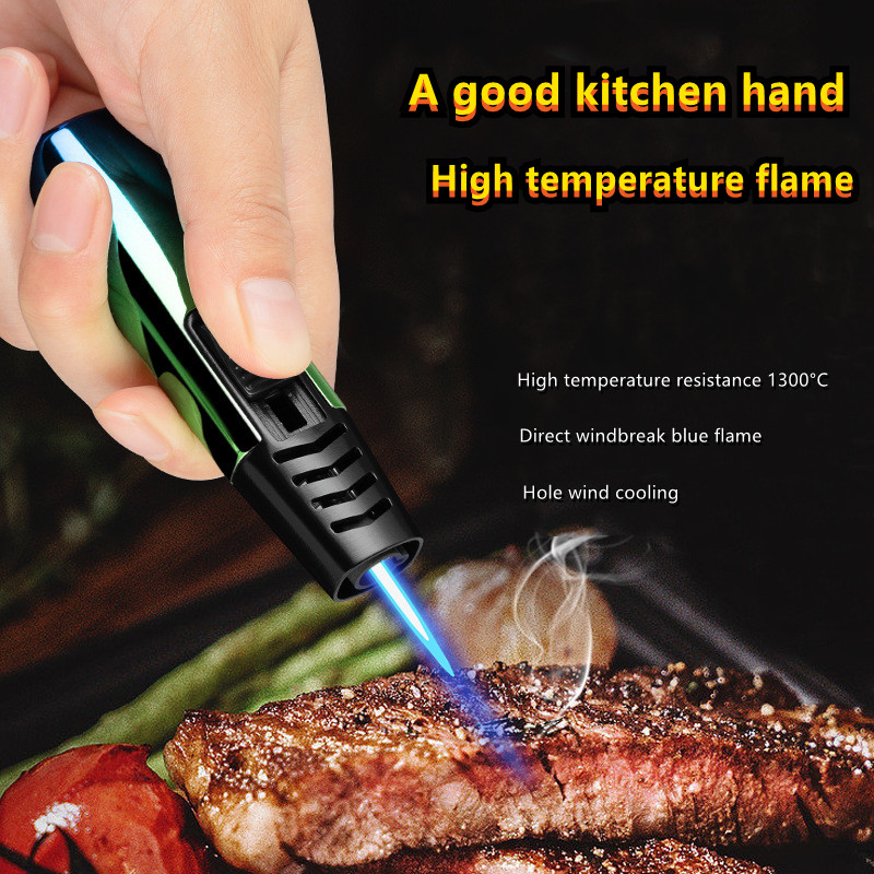 Small Kitchen Gadgets Gifts - Металлическая зажигалка-спрей с градиентным переходом цвета,
