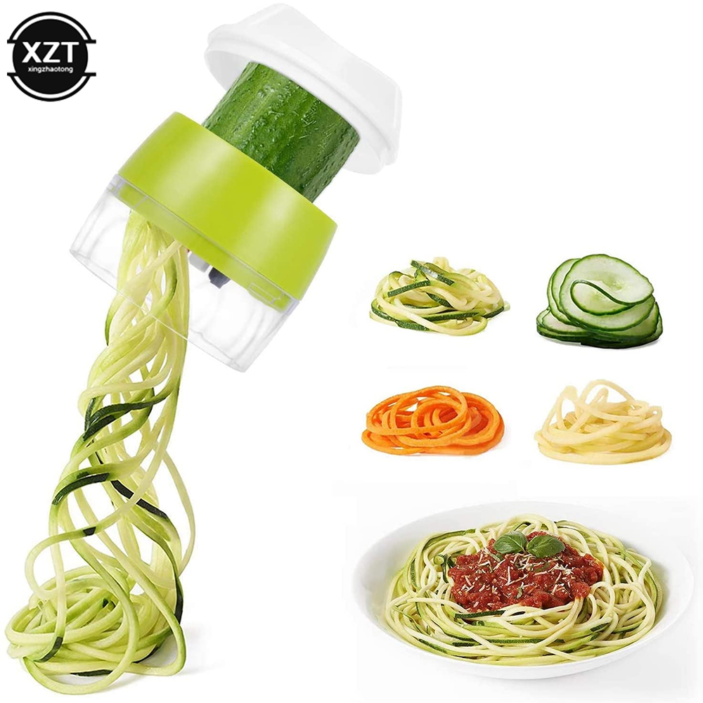 Kitchen Gadgets Pasta - Ручной спиральный измельчитель овощей, тонкая овощерезка,