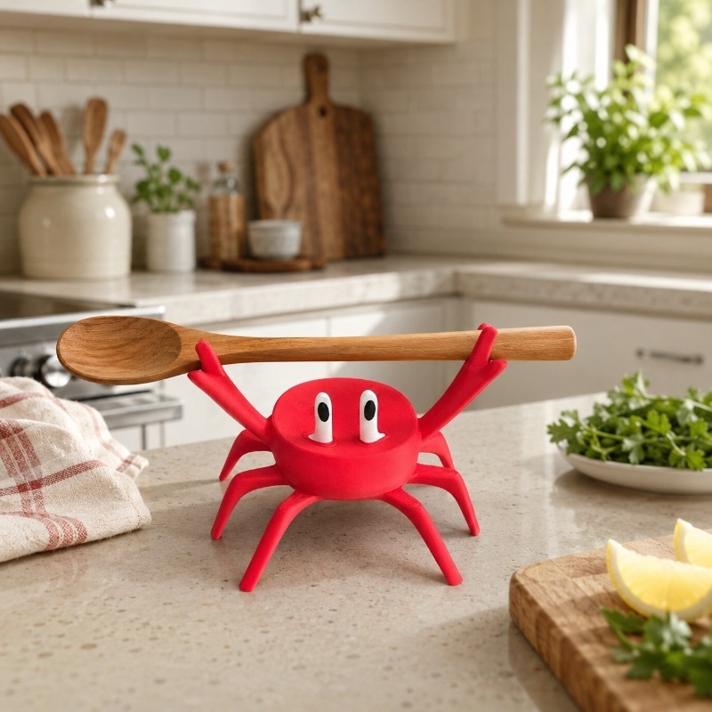 Kitchen Gadgets For Gifts - Подставка для ложек в форме красного