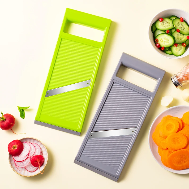 Household Kitchen Gadgets Vegetable Cutter Silk Cutter - Многофункциональная овощерезка со стальным лезвием, мандолина,
