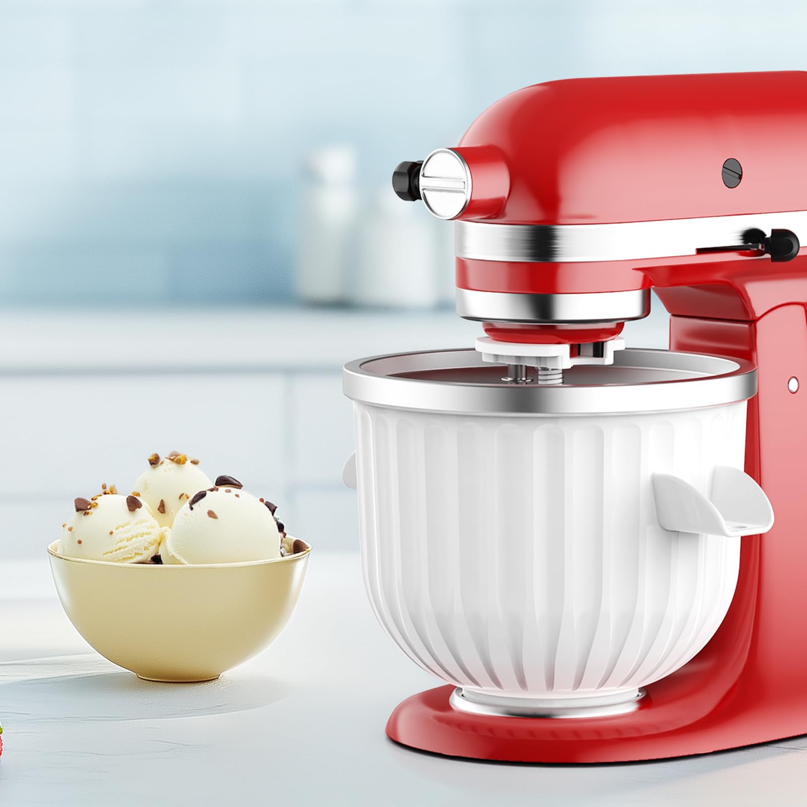 Kitchen Gadgets Mixer - Насадка для приготовления мороженого объемом 2