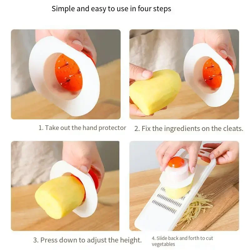 Терка для овощей, слайсер для  – обзор и цена Household Kitchen Gadgets Vegetable Cutter Silk Cutter